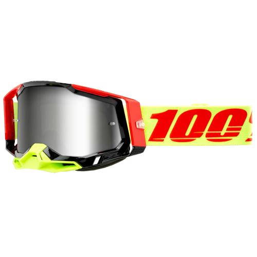 Óculos 100% Racecraft 2 Wiz Amarelo/ Vermelho/ Preto