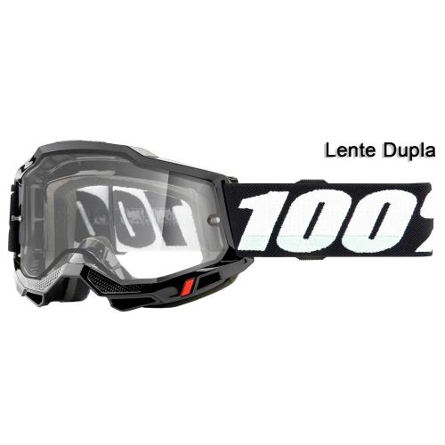 Oculos 100% Accuri 2 Black Enduro MX