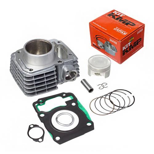 Kit Cilindro KMP Com Camisa Pistão e Anéis Kit-A CG150 04/15
