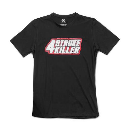 Camiseta Wide Open Stroke Killer Preto