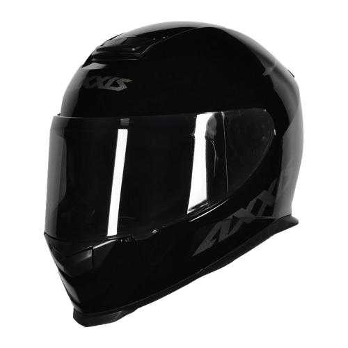 Capacete Axxis Eagle Solid Mono Gloss Preto