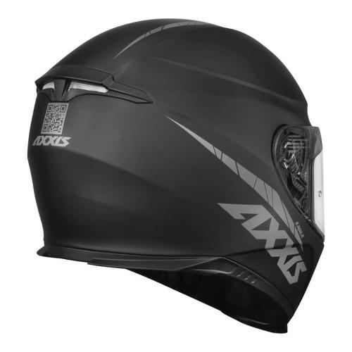 Capacete Axxis Eagle SV Solid Mono Matt Preto