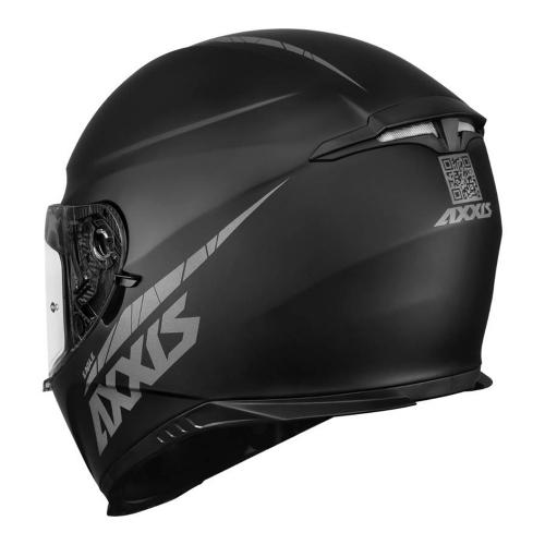 Capacete Axxis Eagle SV Solid Mono Matt Preto