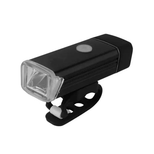 Farol Bike LED 3 Funções USB 180 Lúmens Preto