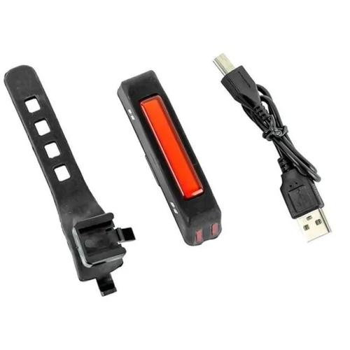 Vista Light Recarregavel High One Usb Com 4 Funcoes Preto