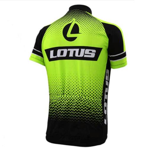 Camisa Ciclismo Refactor Lotus Masculina Curta Verde