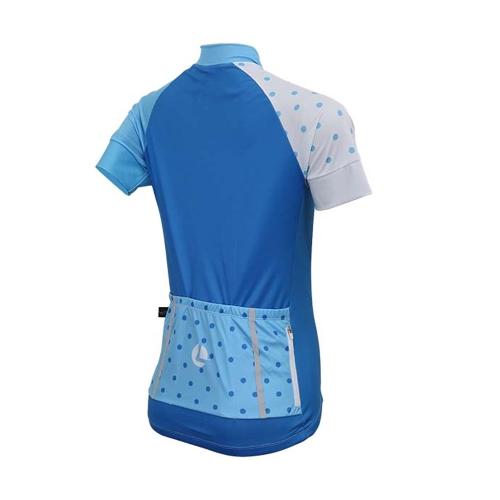 Camisa Ciclismo Wise Sports Lotus Feminina Madamme Azul