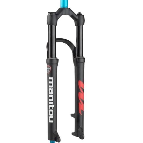 Garfo Manitou 29 Markhor Com Trava 100mm Preto/Azul