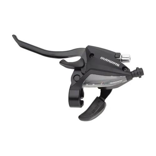 Alavanca de Câmbio/Freio Shimano ST-EF500 Ez Fire 3V Preto