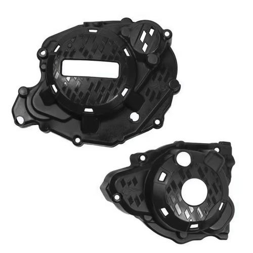 Protetor de Tampas Laterais do Motor AMX Defender XR250 Preto