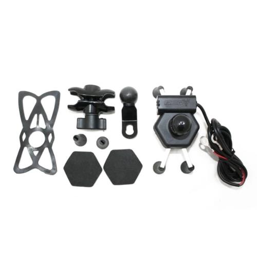 Suporte de Celular Red Dragon C/Carregador Preto