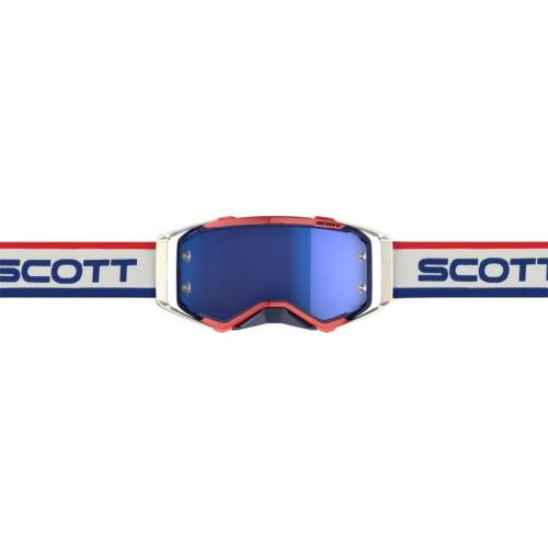 Óculos Scott Prospect Retro White/Blue - Blue Chrome Works