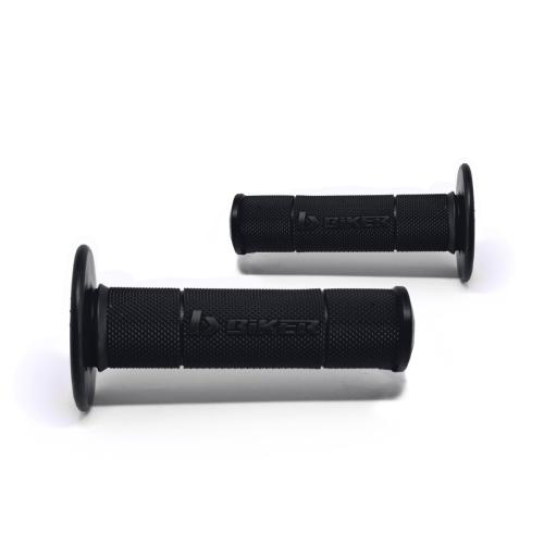 Manopla Biker Diamond Grip Preto
