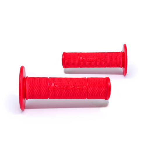 Manopla Biker Diamond Grip Vermelho