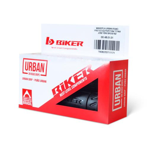 Manopla Biker Urban Road Preto