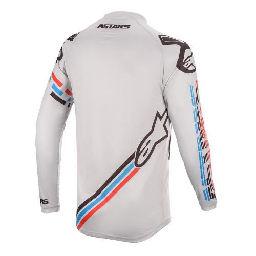 Kit Calça + Camisa Alpinestars Racer Braap 2020 Cinza Claro/Preto