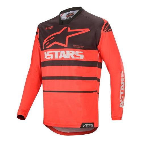Kit Calça + Camisa Alpinestars Racer Supermatic 2020 Preto/Vermelho