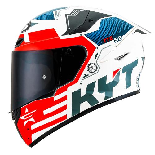 Capacete Kyt TT- Course Fuselage Red