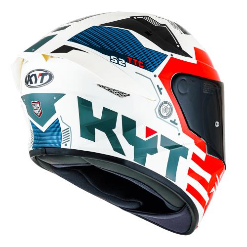Capacete Kyt TT- Course Fuselage Red