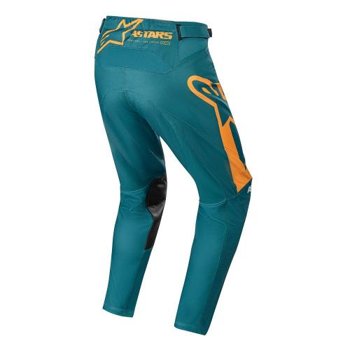 Kit Calça + Camisa Alpinestars Racer Supermatic 2020 Laranja/Petróleo