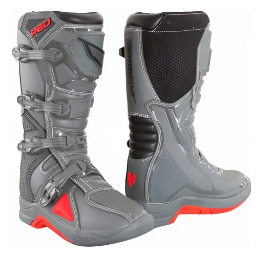 Bota Red Dragon Forza MX Cinza