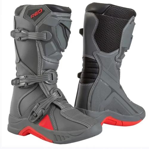 Bota Red Dragon Forza MX Cinza