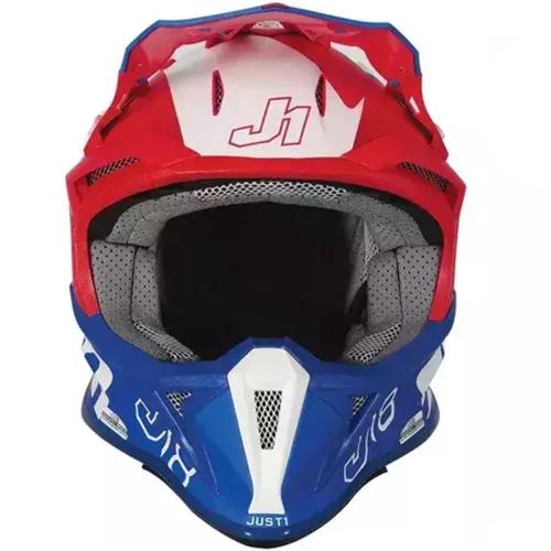 Capacete Just1 J18 Azul/Vermelho