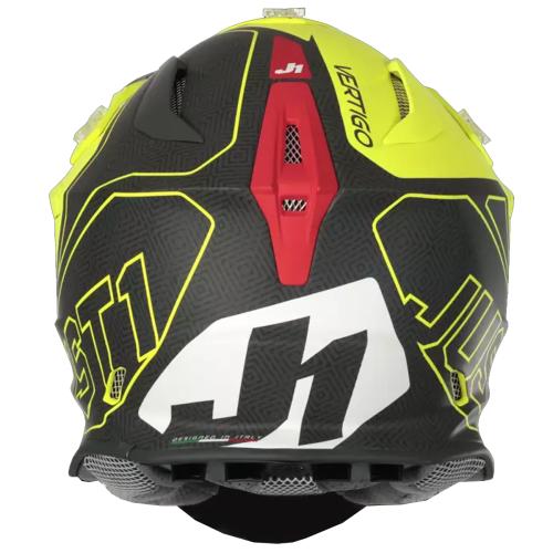 Capacete Just1 J18 Cinza/Verde Fluor