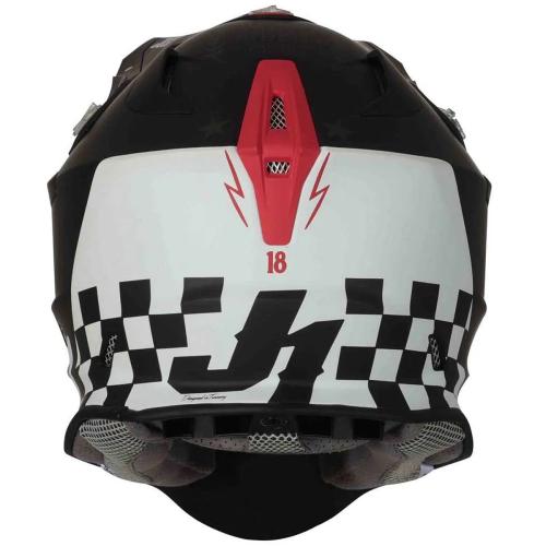 Capacete Just1 J18 Old School Preto