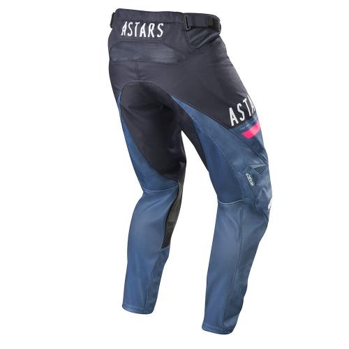 Kit Calça + Camisa Alpinestars Racer Flagship 2019 Índigo/Azul Marinho/Rosa