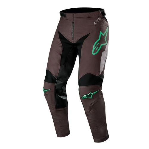 Kit Calça + Camisa Alpinestars Racer Tech Compass 2019 Preto/Cinza/Verde Água