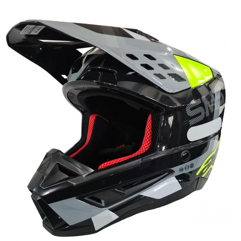 Capacete Alpinestars SM5 Rover Anthracite Yellow Fluo/Gray Camo