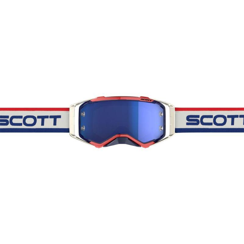 Óculos Scott Prospect Retro White/Blue - Blue Chrome Works